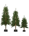 Northlight 3ft 4ft And 5ft Alpine Unlit 5 Foot Pine Christmas Tree In Green