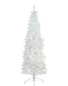 Northlight Pre-lit White Glimmer Iridescent Spruce Artificial Christmas Tree