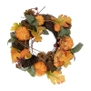 Northlight Pumpkin And Pinecone Fall Harvest Wreath In Multi