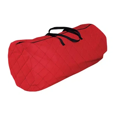 Northlight Quilted Multi Use Large Storage Box In Red
