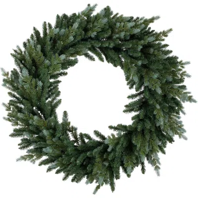 Northlight Real Touch Blue Spruce Artificial Christmas Wreath In Green