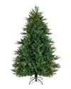 Northlight Real Touch Pre-lit Full Juniper Pine Artificial Christmas Tree In Green