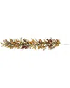Northlight Real Touch Greenery And Berries Artificial Fall Harvest Garland In Brown