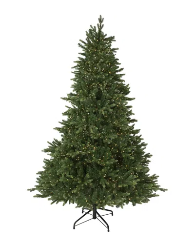 Northlight Real Touch Pre-lit Full Riverton Fir Artificial Christmas Tree In Green