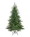 Northlight Real Touch Pre-lit Medium Grande Spruce Artificial Tree In Green