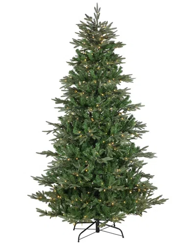 Northlight Real Touch Pre-lit Full Hudson Fir Artificial Christmas Tree In Green