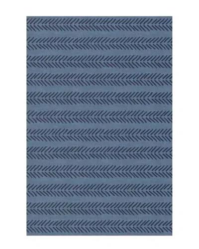 NORTHLIGHT NORTHLIGHT RECTANGULAR CHEVRON OUTDOOR AREA RUG