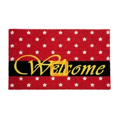 Northlight Santa Suit Buckle Indoor Rectangular Doormat In Red
