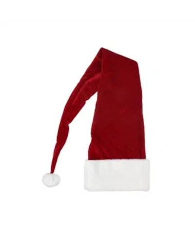 Northlight Santa Unisex Adult Christmas Hat Costume Accessory-one Size In Red