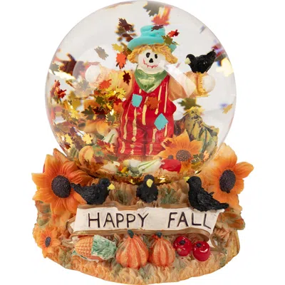 NORTHLIGHT NORTHLIGHT SCARECROW HAPPY FALL HARVEST SNOW GLOBE