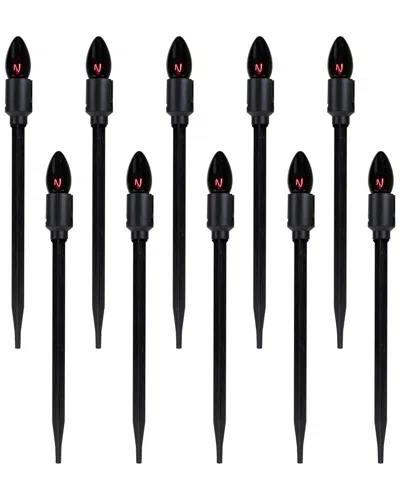 Northlight Set Of 10 Halloween Pathway Markers In Multi