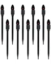 Northlight Set Of 10 Halloween Pathway Markers In Black