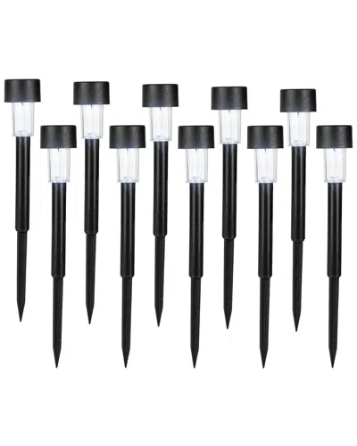 Northlight Set Of 10 Solar Powered Led Pathway Markers