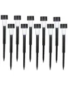 Northlight Set Of 10 Solar Powered Led Pathway Markers