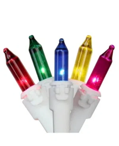 Northlight Set Of 100 Multi-color Mini Icicle Christmas Lights 3" Spacing