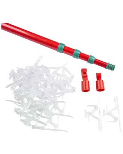 Northlight Set Of 25 Ladderless Red & Green Light Hanging Accessories