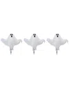 Northlight Set Of 3 Lighted Ghost Halloween Lawn Stakes In White