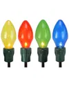 Northlight Lighted Jumbo Bulb Christmas Pathway Marker Lawn Stakes In Multicolor