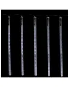 Northlight Set Of 5 Dripping Transparent Icicle Snowfall Christmas Light Tubes 20.75in