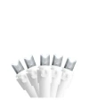 Northlight Set Of 50 Pure White Led Wide Angle Christmas Lights On White Wire In White