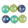 Northlight Shiny Glass Ball Christmas Ornaments In Multi
