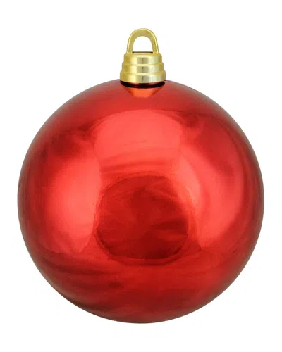 Northlight Shiny Red Hot Commercial Shatterproof Christmas Ball Ornament