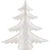 Northlight Shiny Speckled Christmas Tree Tabletop Decoration In White