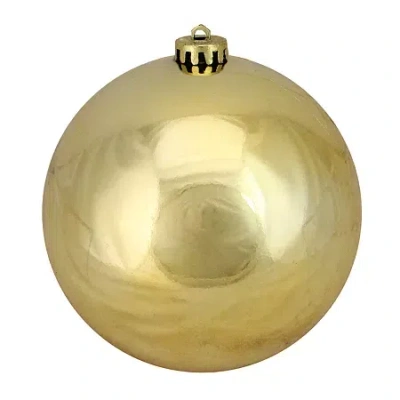 Northlight Shiny Vegas Gold Shatterproof Christmas Ball Ornament 6'' (150mm)