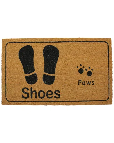 Northlight Shoe Prints & Paw Prints Doormat