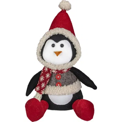 Northlight Sitting Winter Penguin Christmas Figure In Multi