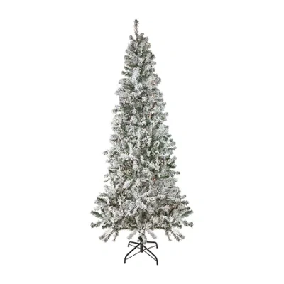 Northlight Slim Artificial Clear Lights 6 Foot Pre-lit Pine Christmas Tree In Multi