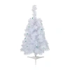 Northlight Slim White Artificial Green Lights 2 Foot Pre-lit Christmas Tree In White