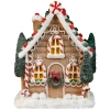 Northlight Snow Covered Gingerbread House With Candy Accents Christmas Decoration In Multi