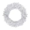 Northlight Snow White Pre-lit Wreath In White