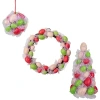 Northlight Speckled Egg Tree Ball And 3-pc. Wreath In Multi
