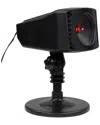 Northlight Spiderweb With Falling Spiders Halloween Outdoor Light Projector In Black
