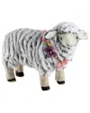 Shop Northlight Standing Sheep With Flower Necklace In White