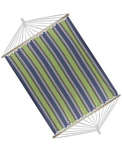 Northlight Striped Two Person Cotton Double Hammock In Multi