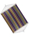 Northlight Striped Woven Two Person Double Hammock
