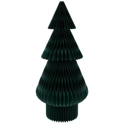 Northlight Tall Accordion Honeycomb Foldable Paper Christmas Tree In Green