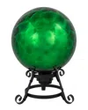 Northlight Turtle Shell Inspired Mirrored Outdoor Garden Gazing Ball