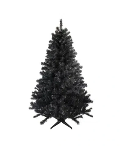 Northlight Unlit Colorado Spruce Artificial Christmas Tree In Black