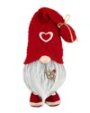 Northlight Valentine's Day Gnome Figurine With Bow And Arrow In Red