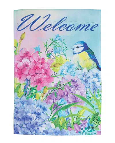 Northlight Welcome Bird Outdoor House Flag In Multi
