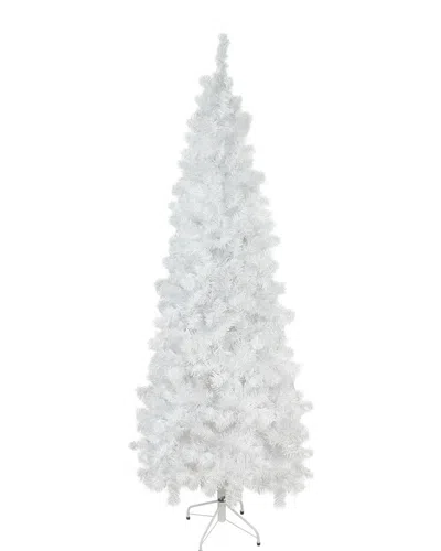 NORTHLIGHT NORTHLIGHT WHITE WINSTON PINE PENCIL ARTIFICIAL CHRISTMAS TREE
