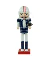 Northlight Wooden Christmas Nutcracker Football Player, 14" In Red
