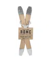 Northlight Wooden "home Is Where You Hang Your Antlers" Ski's In Brown