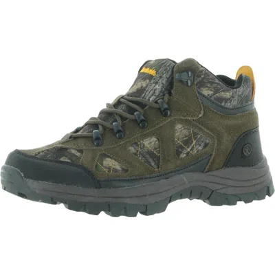 Northside Caldera Mens Camoflouge Suede Hiking Shoes In Multi