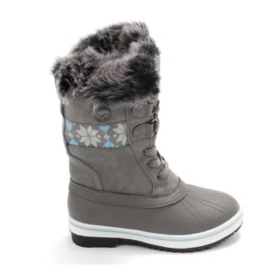 Northside Kids' Girl's Bishop Jr Fashion Boot In Gray