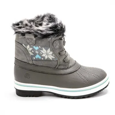 Northside Kids' Girl's Brookelle Snow Boot In Grey In Gray